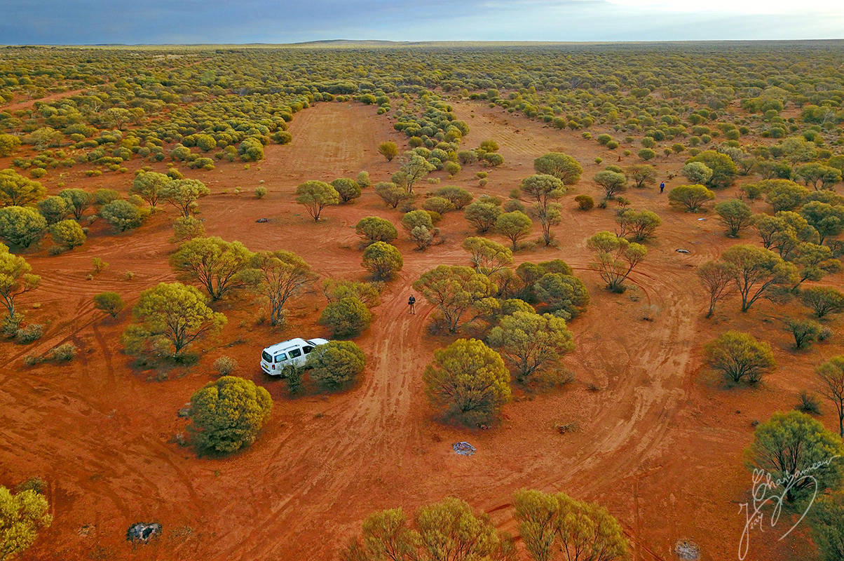Seuls et perdus au cœur du bush ouest-australien - Photo © Jean Charbonneau