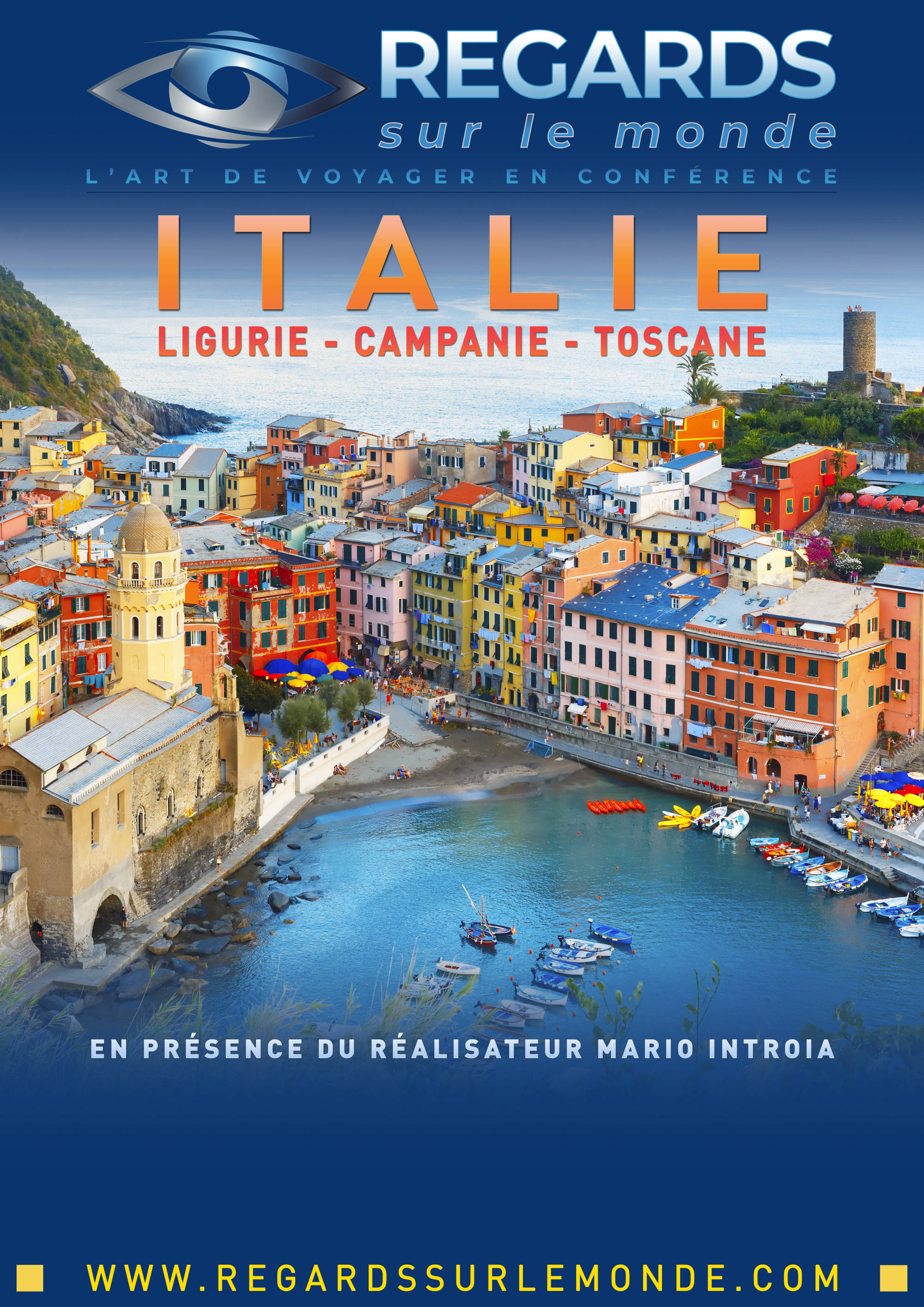Italie, Ligurie - Campanie - Toscane - Film de Mario Introia