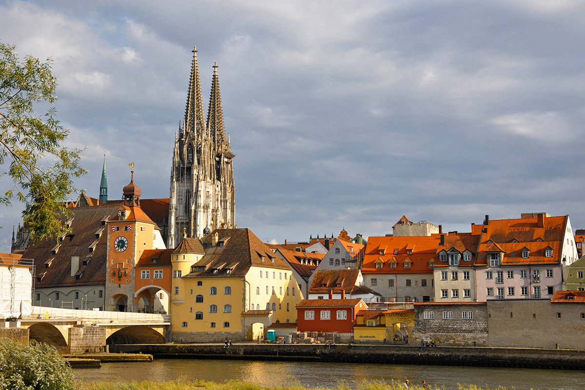 Ratisbonne (Regensburg) - Danube - Michel Drachoussoff