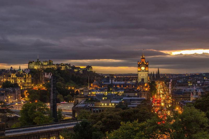 Le Royal Mile à Edimbourg - Ecosse - Vincent Halleux