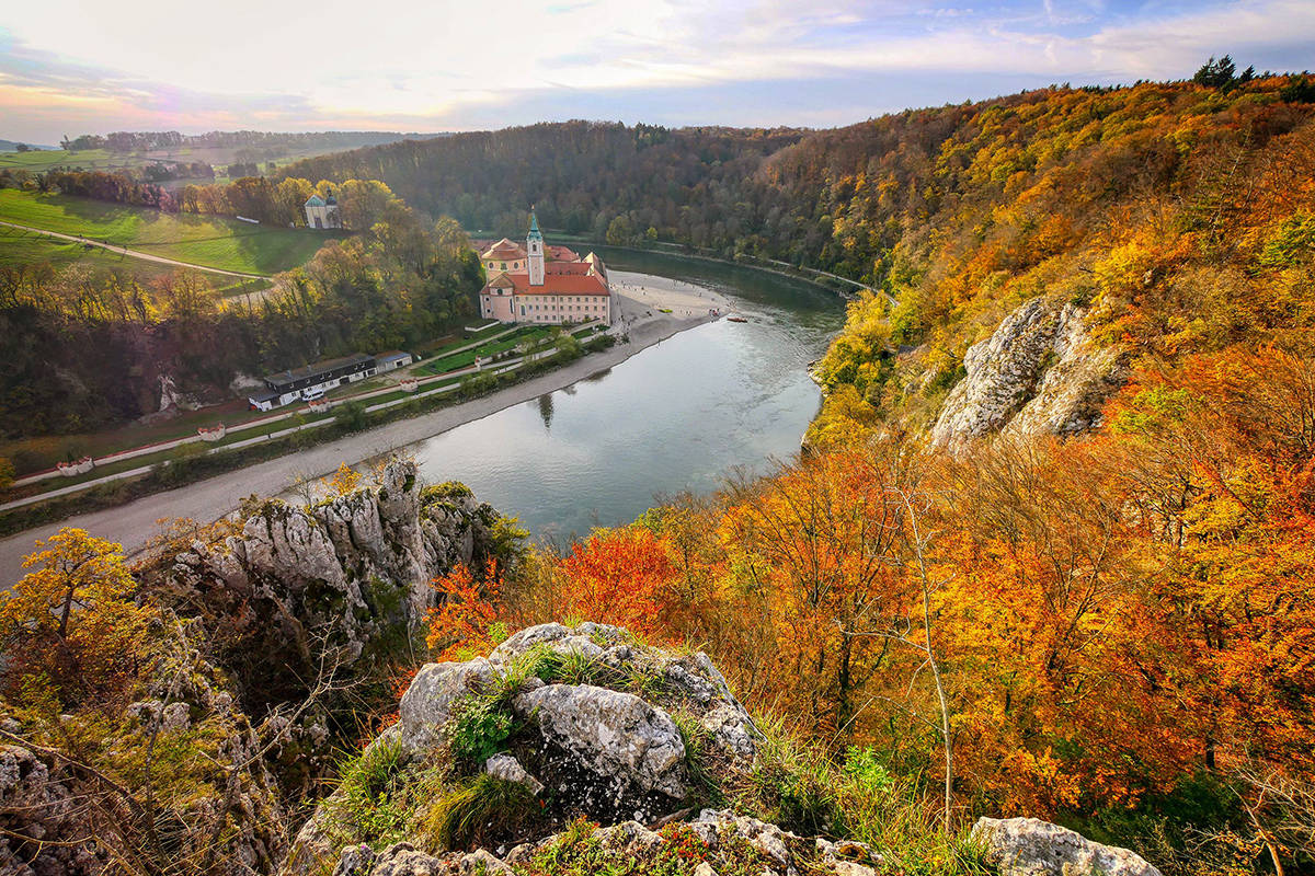 L'Abbaye de Weltenburg en Baviere - Danube - Michel Drachoussoff