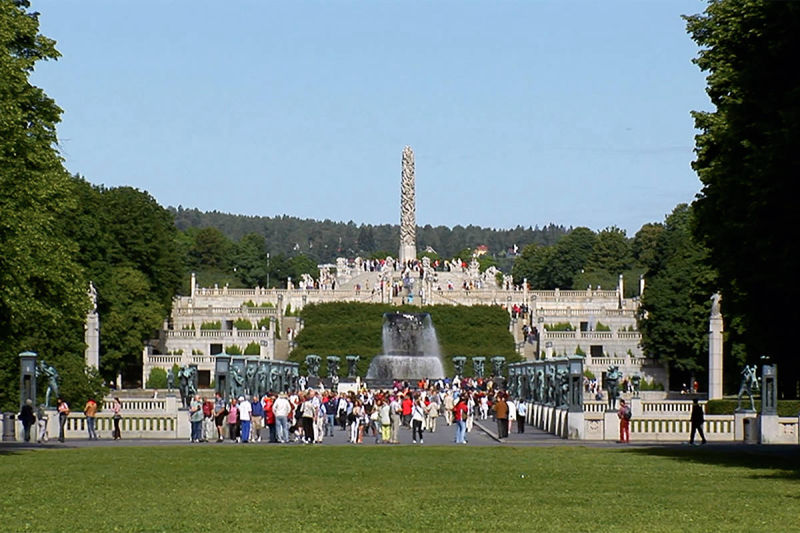 Oslo - Parc Frogner - Photo © Mario Introia