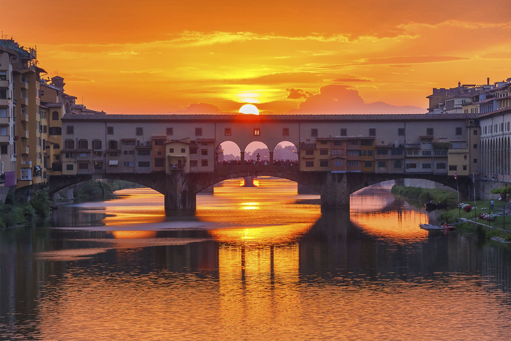 Le vieux pont, Florence, Toscane - Photo © Mario Introia