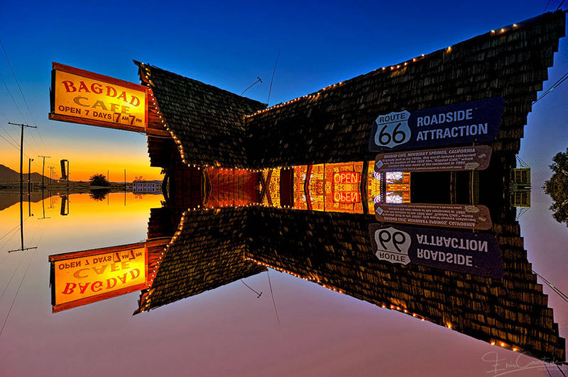 Bagdad Café - Route 66 - Photo © Éric Courtade