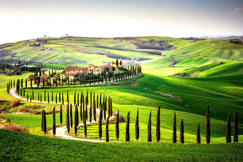 Vallée d'Orcia, Toscane - Photo © Mario Introia