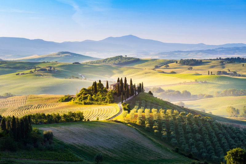 Vallée d'Orcia, Toscane - Photo © Mario Introia