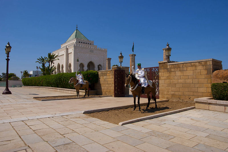Le mausolée Mohammed V - Photo © Mario Introia