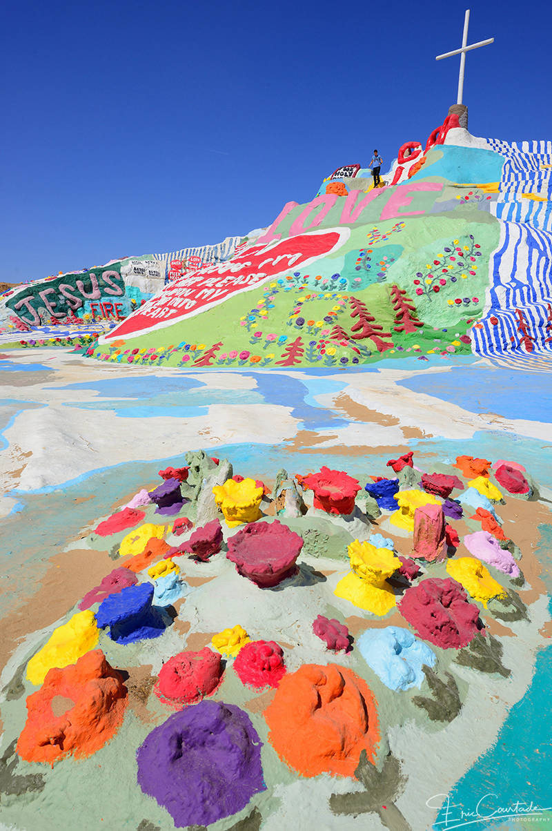 Salvation Mountain -  CALIFORNIE - Photo © Éric Courtade