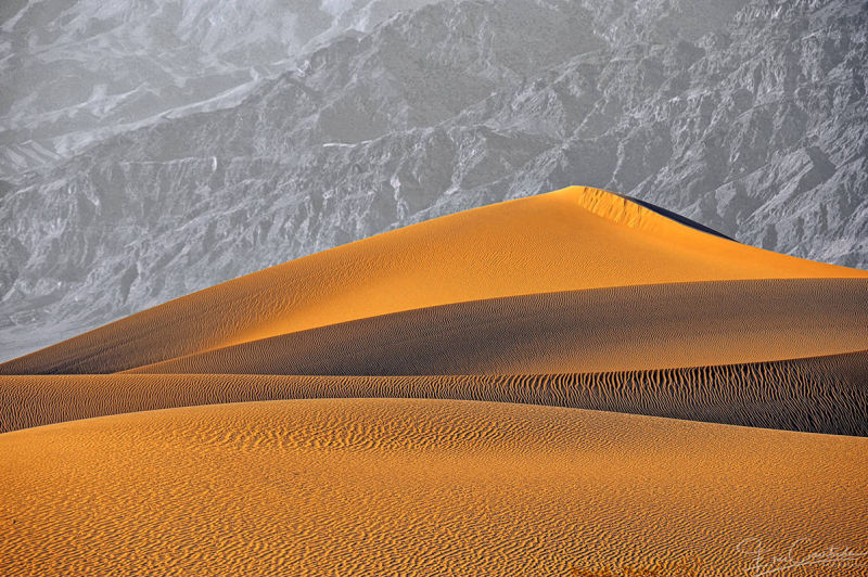 Death Valley National Park - Mesquite Flat Sand Dunes - Photo © Éric Courtade