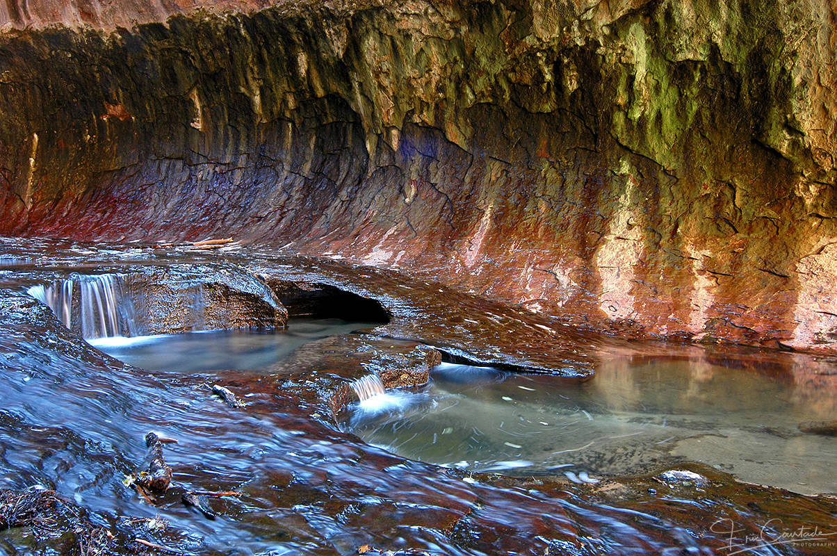 The subway - Kolob Canyon - Zion N. P. - Utah - USA