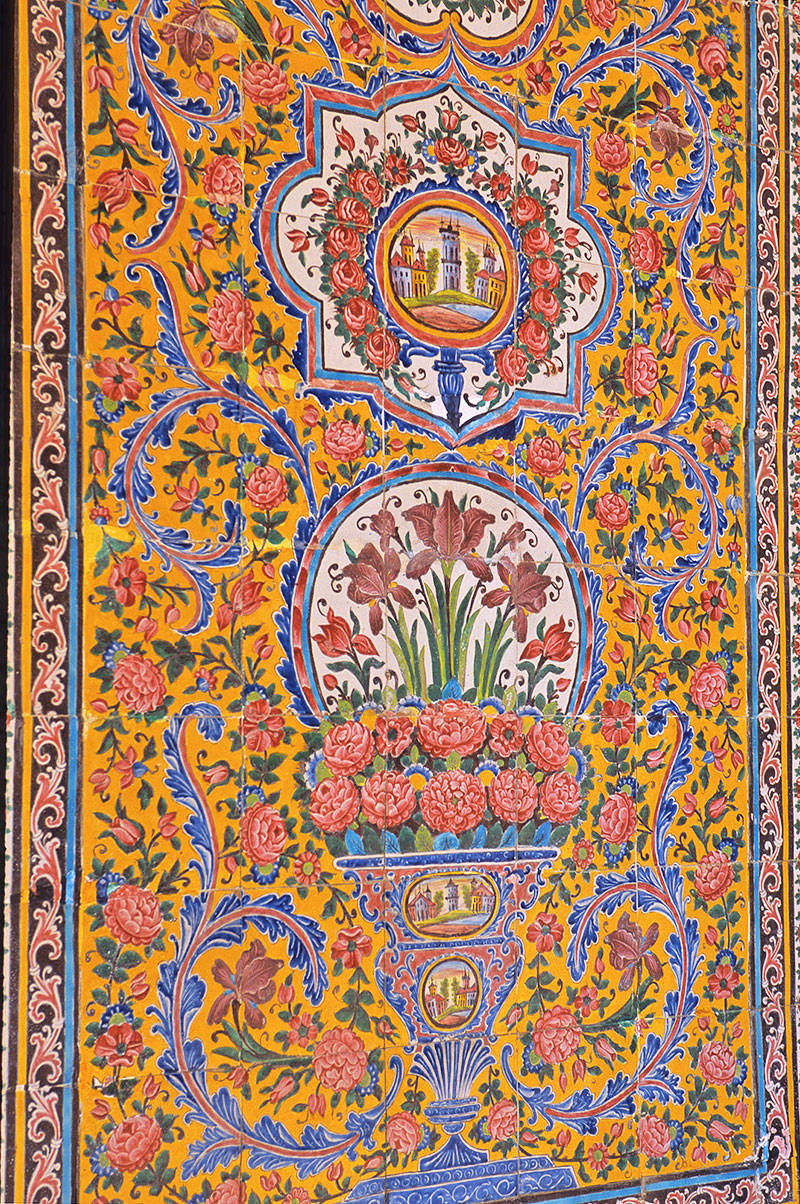 Mosaïque du palais du Golestan, Téhéran - Photo © Robert-Émile Canat