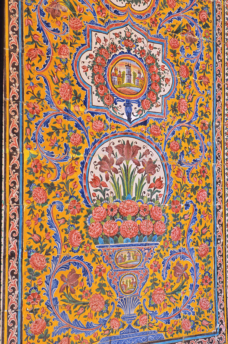 Mosaïque du palais du Golestan, Téhéran - Photo © Robert-Émile Canat